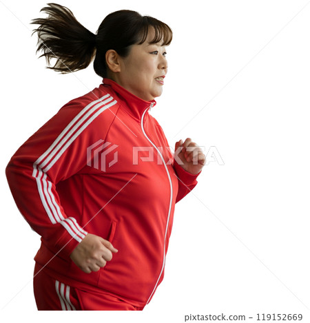 A woman who is dieting 119152669