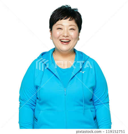 A woman who is dieting 119152751