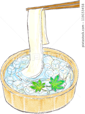 Himokawa Udon_Cold Himokawa Udon_Bathtub 119153458