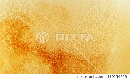 Close-up of Beer Drink, Super Macro shot. Close-up of Beer Drink, Super Macro shot. 119154829