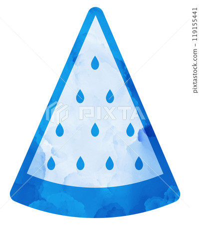 Illustration material Watermelon Watercolor 119155441