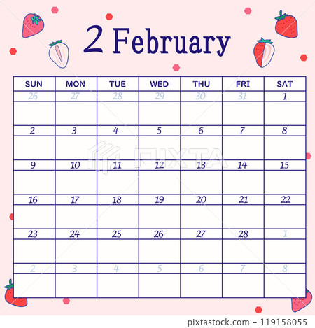 Calendar for February 2025 starting on Sunday Calendar for February 2025 starting on Sunday 119158055