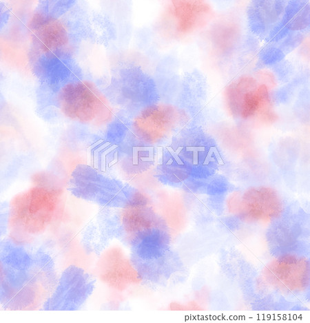Blue and red watercolor abstract splashes seamless pattern. Creative decorative stain, splashing in vibrant national colors backdrop illustration for poster, banner, print, fabric Blue and red watercolor abstract splashes seamless pattern. Creative decorative stain, splashing in vibrant national colors backdrop illustration for poster, banner, print, fabric 119158104