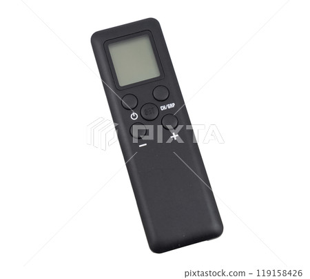 Black remote control Black remote control 119158426