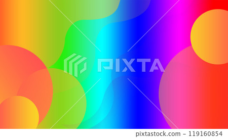 Circular and curved abstract background material 119160854
