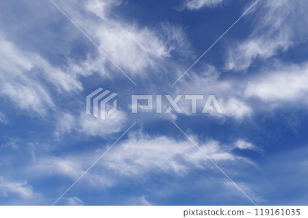 秋天的天空/秋天的雲彩《藍天素材》 119161035