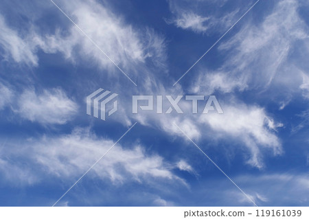秋天的天空/秋天的雲彩《藍天素材》 119161039