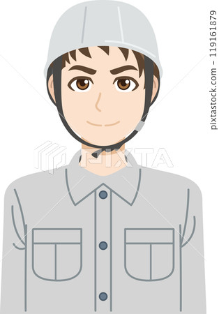 Male worker (Asian) Male worker (Asian) 119161879
