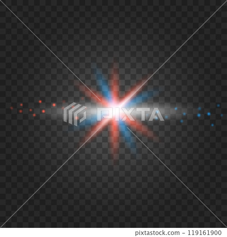Energetic clash of red and blue energy beams, glowing with light and surrounded by a luminous burst of electricity. A perfect visual for sci-fi themes, energy concepts, and futuristic designs. Energetic clash of red and blue energy beams, glowing with light and surrounded by a luminous burst of electricity. A perfect visual for sci-fi themes, energy concepts, and futuristic designs. 119161900