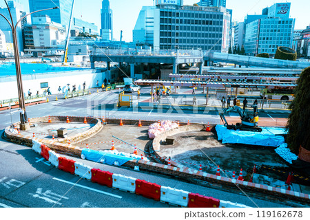 Tokyo Cityscape Redevelopment of Shinjuku Station West Exit Rotary 2024.09 a-3 Light Color Tokyo Cityscape Redevelopment of Shinjuku Station West Exit Rotary 2024.09 a-3 Light Color 119162678