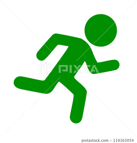 奔跑 奔跑 綠色 119163054