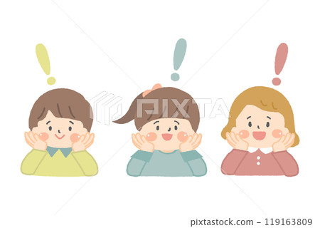 Illustration of kids who understand 119163809