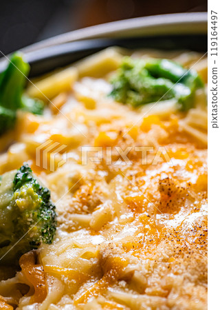 烹調： 米飯： 乳酪焗烤 119164497