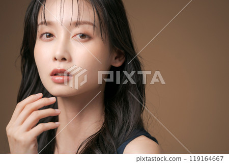 20多歲長髮女子肖像 20多歲長髮女子肖像 119164667