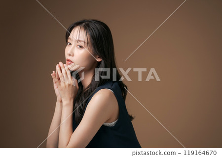 20多歲長髮女子肖像 119164670