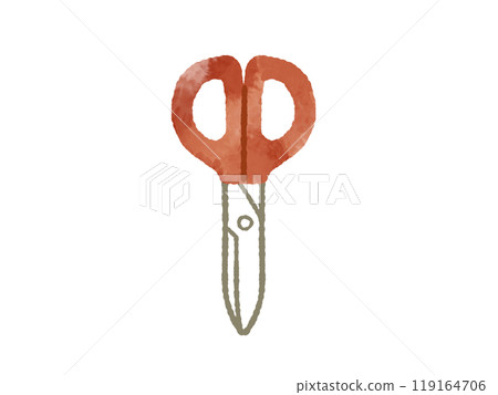 Scissors - Watercolor Scissors - Watercolor 119164706