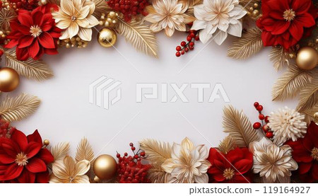 Christmas frame image copy space material 11 119164927