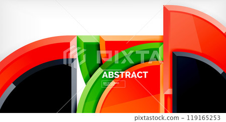 Triangle circles background. Vector Illustration For Wallpaper, Banner, Background, Card, Book Illustration, landing page Triangle circles background. Vector Illustration For Wallpaper, Banner, Background, Card, Book Illustration, landing page 119165253