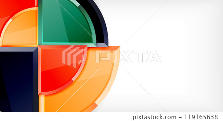 Glossy circles geometric background. Vector Illustration For Wallpaper, Banner, Background, Card, Book Illustration, landing page Glossy circles geometric background. Vector Illustration For Wallpaper, Banner, Background, Card, Book Illustration, landing page 119165638