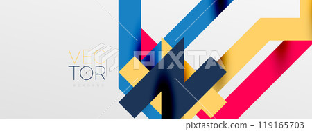 Colorful stripes abstract line background. Pop art abstract background for covers, banners, flyers and posters and other templates Colorful stripes abstract line background. Pop art abstract background for covers, banners, flyers and posters and other templates 119165703