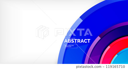 Glossy circles geometric background. Vector Illustration For Wallpaper, Banner, Background, Card, Book Illustration, landing page Glossy circles geometric background. Vector Illustration For Wallpaper, Banner, Background, Card, Book Illustration, landing page 119165710