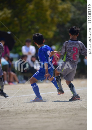 足球比賽，小學生 119165889