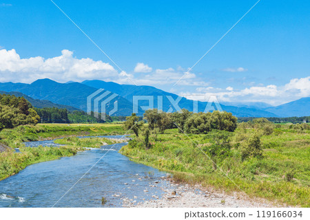 俯瞰河流的風景 119166034