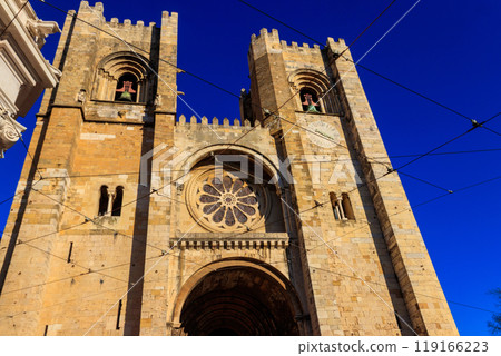 Lisbon Cathedral of St. Mary Major in Lisbon, Portugal 119166223
