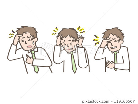 People with headaches 119166507