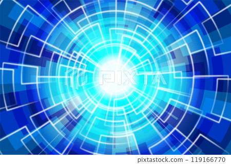 Time-space flash background (wide) technology image 119166770