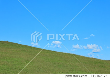 Blue sky and fields 3 119167176