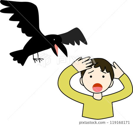 被烏鴉襲擊的人 119168171