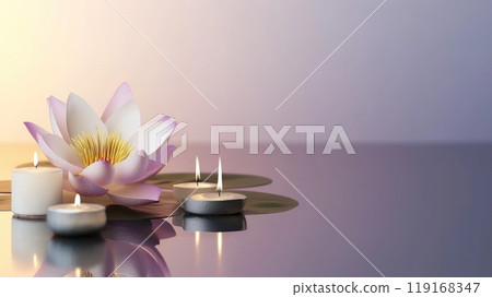 Joyous Loy Krathong: A celebration of light and water as intricately decorated krathongs float along the river, symbolizing gratitude and renewal under the moonlit sky. 119168347