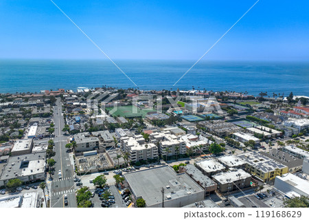 Aerial view of over La Jolla, San Diego, California, USA Aerial view of over La Jolla, San Diego, California, USA 119168629