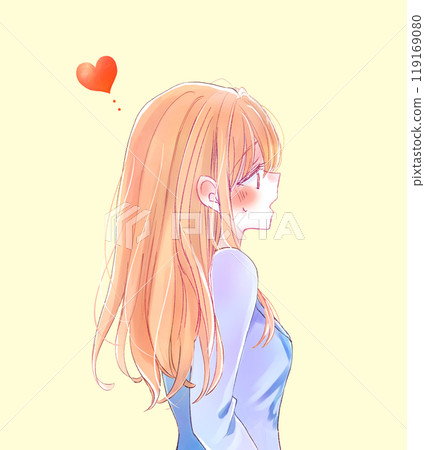 A female office worker in love is confused A female office worker in love is confused 119169080