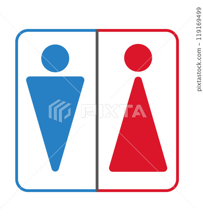 廁所標記圖標 119169499