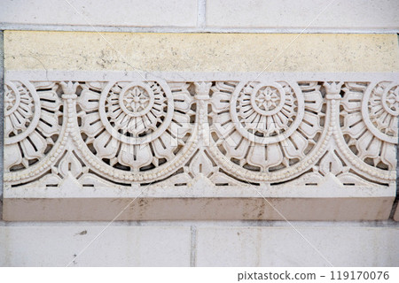 Erzurum Double Minaret Madrasa Stone Intricate Carvings and Embellishments. 119170076