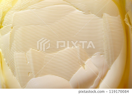 Yellow butter background and texture Yellow butter background and texture 119170084