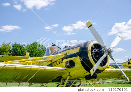 Samples of old military equipment. Aircraft of Ukraine. 119170191