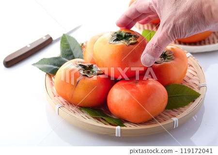 秋味柿(白底) 秋味柿(白底) 119172041