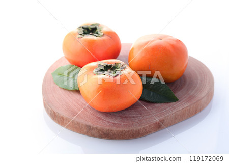 秋味柿（白底） 119172069