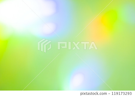 Yellow-green sparkling image (background material) 119173293