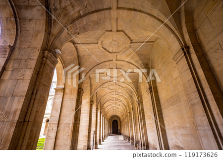 Men's abbey, Caen, normandy, France, interiors Men's abbey, Caen, normandy, France, interiors 119173626