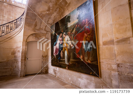 ladies abbey, Caen, normandy, France ladies abbey, Caen, normandy, France 119173739