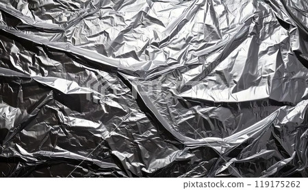 [AI圖像]皺巴巴的鋁箔 119175262