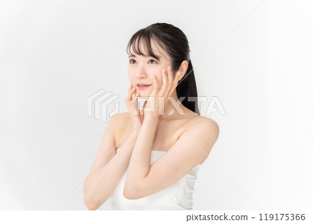 美麗女性美麗肌膚 美麗女性美麗肌膚 119175366