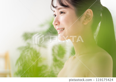 美麗女性美麗肌膚 119175424