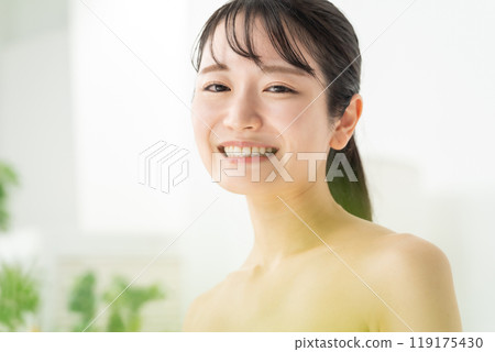 美麗女性美麗肌膚 119175430