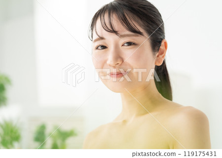 美麗女性美麗肌膚 119175431