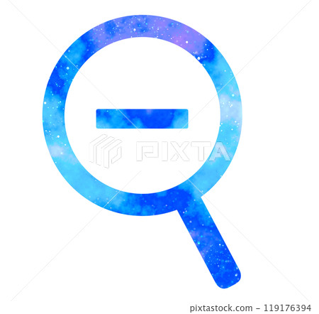 大理石星空 | 縮小標記的放大鏡 119176394